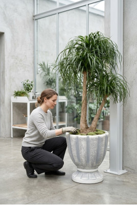 Doniczki pudełkowe kwiaty doniczkowe donice dekoracyjne XXL betonowe patio ogrodowe