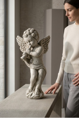 Anioł 27cm rzeźba projekt rysunek statua figurki ogrodowe posągi