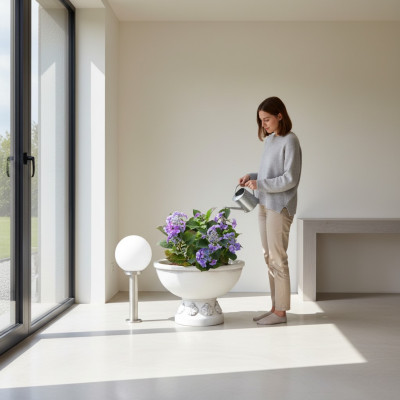 Doniczka dekoracja doniczkowa wazony ogrodowe natura rysunek doniczki