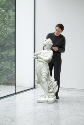 Kobieta 122cm rzeźba projekt rysunek statua figury ogrodowe posągi