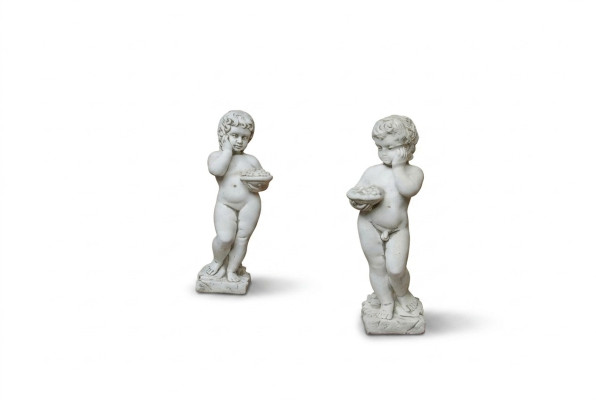 Chłopiec 72cm Rysunek Statua Figurki Rzeźba Posągi Dekoracja ogrodowa