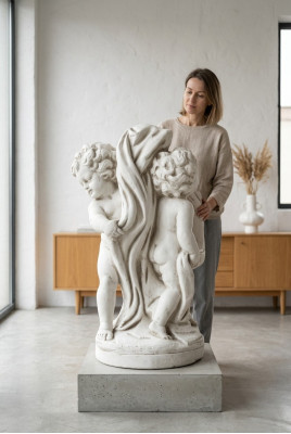 Anioł 72cm rzeźba projekt rysunek statua figury ogrodowe posągi