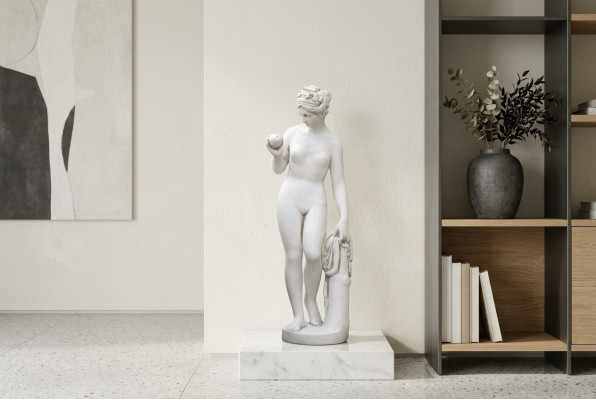 Dekoracja ogrodowa Kobieta 61 cm Patio Kamienne figurki Dekoracja postaci