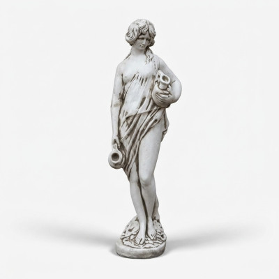 Fontainen Staw Figura Statua Eva Figurki Rzeźby Rzeźby Rzeźby