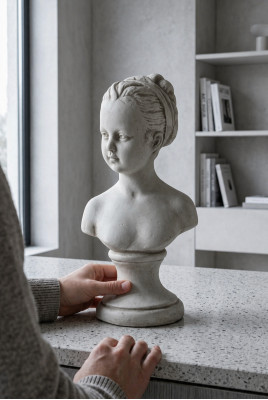 Kobieta Popiersie Projektowanie Rzeźba Rysunek Statua Figury Ogrodowe Posągi