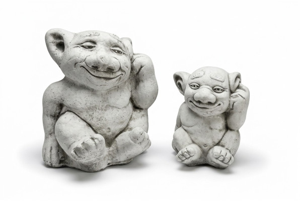 Troll 18cm rzeźba projekt rysunek statua ogrodowe figurki dekoracyjne posągi