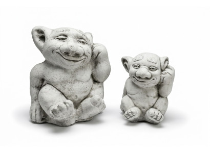 Troll 18cm rzeźba projekt rysunek statua ogrodowe figurki dekoracyjne posągi