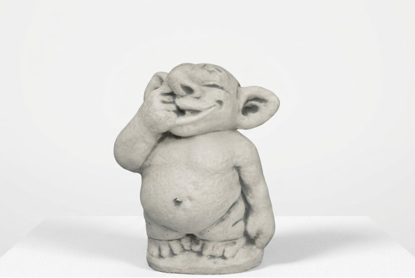 Troll 22cm rzeźba projekt rysunek statua figurki ogrodowe posągi