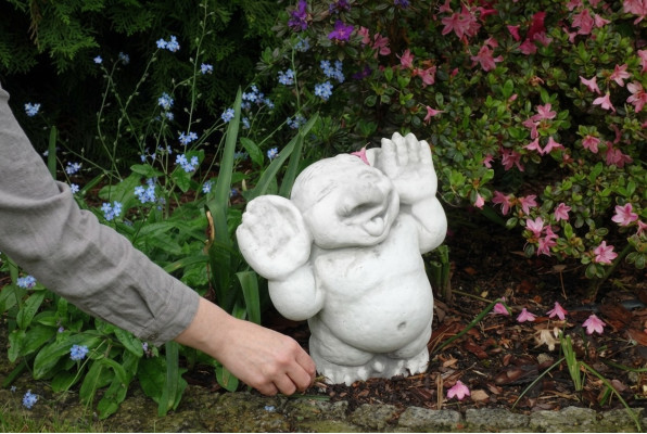 Troll 24cm rzeźba projekt rysunek statua figury ogrodowe dekoracyjne posągi