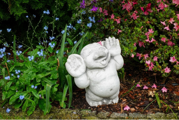 Troll 24cm rzeźba projekt rysunek statua figury ogrodowe dekoracyjne posągi