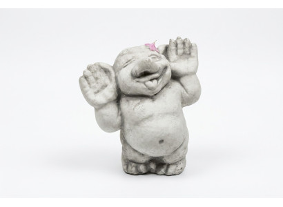 Troll 24cm rzeźba projekt rysunek statua figury ogrodowe dekoracyjne posągi