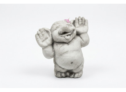 Troll 24cm rzeźba projekt rysunek statua figury ogrodowe dekoracyjne posągi