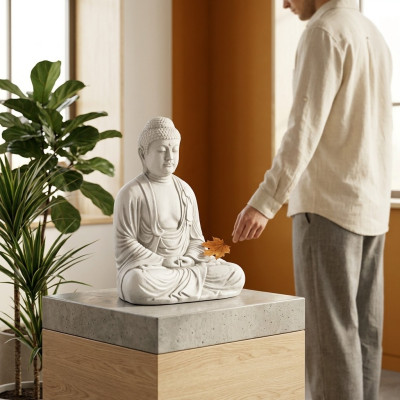 Budda Malezja Statua Rysunek Figury ogrodowe Posągi Rzeźby Rzeźby