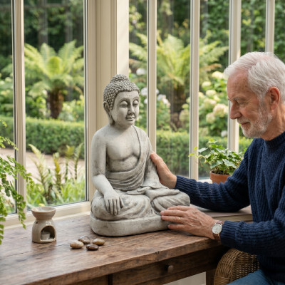 Budda Malezja Statua Rysunek Figury ogrodowe Posągi Rzeźby Rzeźby