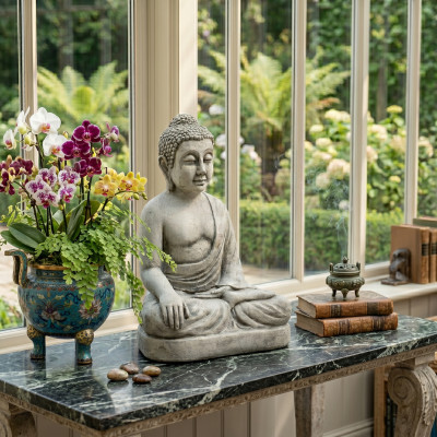 Budda Malezja Statua Rysunek Figury ogrodowe Posągi Rzeźby Rzeźby