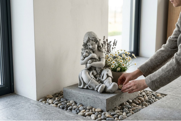 42cm rzeźba dekoracyjna projekt figurka statua figurki ogrodowe posągi
