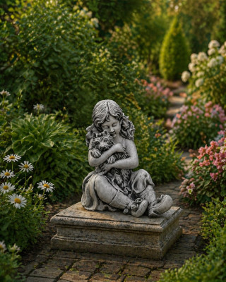 42cm rzeźba dekoracyjna projekt figurka statua figurki ogrodowe posągi