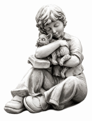 44cm rzeźba dekoracyjna projekt figurka statua figurki ogrodowe posągi