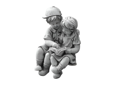 40 cm rzeźba dekoracyjna projekt figura statua figury ogrodowe szare naturalne posągi