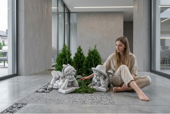 33cm rzeźba dekoracyjna projekt figura statua figury ogrodowe posągi rzeźby