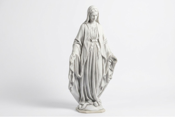 Matka Jezus Maryja Statua Nagrobek Rzeźba Święta Figura Dekoracja ogrodu 100cm