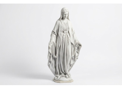 Matka Jezus Maryja Statua Nagrobek Rzeźba Święta Figura Dekoracja ogrodu 100cm