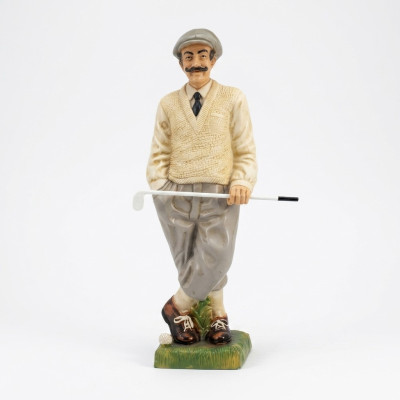 Projekt golfisty figurka statua rzeźba figurki rzeźby dekoracja dekoracja 7610
