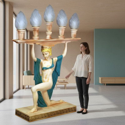 Designerska grecka lampa stołowa Lampa Lampa Lampy lampa dekoracyjna Oświetlenie 6925