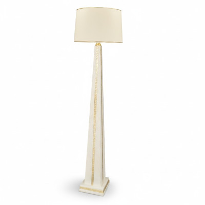 Designerska lampa podłogowa designerska lampa stojąca lampa abażur piramida 6910 nowość