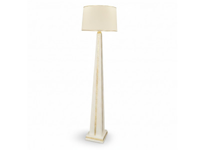 Designerska lampa podłogowa designerska lampa stojąca lampa abażur piramida 6910 nowość