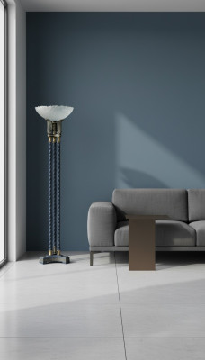 Stojak na lampę podłogową Lampa Lampa Lampy Lights Design Rysunek Rzeźba 185cm Nowość
