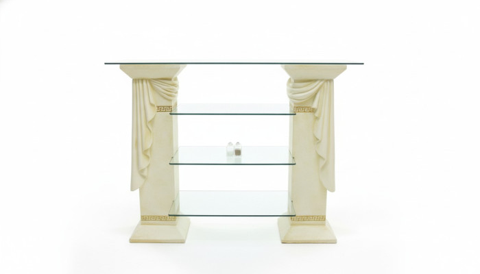 Design Galota Półka Szkło Kolumna Szafa Witryny Półki Szafa Medusa Kredens