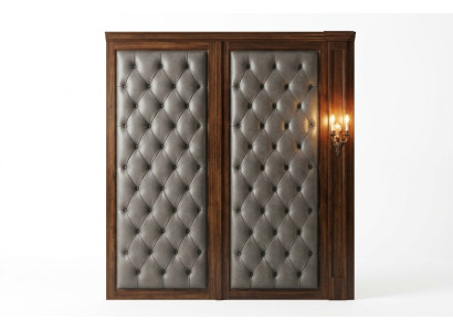 Chesterfield wykończenie ścienne, panele ścienne, okładziny, tapicerowane panele 100x100cm