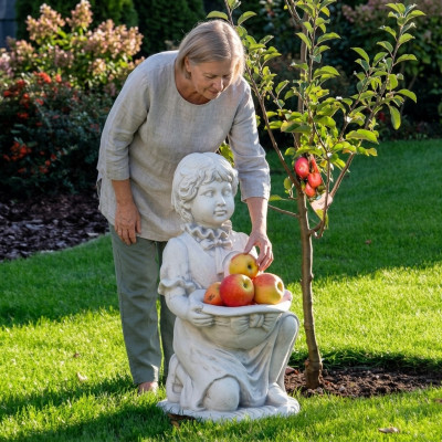 Figurka dziecka Rzeźba Figurki Statua Rysunek Dekoracja Projekt Dekoracja ogrodowa Patio