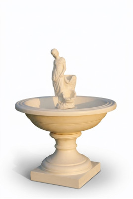 Fontanna ogrodowa Fontanna do stawu 136cm Kamienna fontanna Fontanna ogrodowa Fontaine Nowość