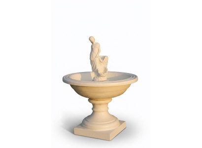 Fontanna ogrodowa Fontanna do stawu 136cm Kamienna fontanna Fontanna ogrodowa Fontaine Nowość