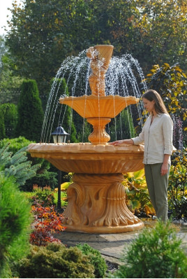 Fontanna ozdobna figura fontanny dekoracja fontanny ogrodowej Fontaine staw CARELLO