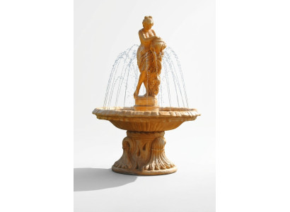 Fontanna ogrodowa Fontanna do stawu 155cm Kamienna fontanna Fontanna ogrodowa Fontaine Nowość