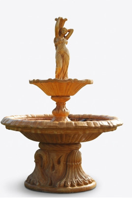 Fontanna ogrodowa Fontanna do stawu 215cm Kamienna fontanna Fontanna ogrodowa Fontaine Nowość