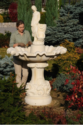 Fontanna dekoracyjna fontanna rzeźba fontanna dekoracja fontanna ogrodowa 157cm nowość