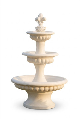 Fontanna ogrodowa Fontanna do stawu 205cm Kamienna fontanna Fontaine ogrodowa Fontaine Nowość