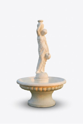 Dekoracyjna fontanna figurka fontanny 206 cm dekoracja fontanny ogrodowej fontanna stawowa
