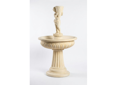 Fontanna ogrodowa Fontanna do stawu 159cm Kamienna fontanna Fontanna ogrodowa Fontaine Nowość