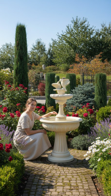 Fontanna Fontanna Żaba Fontanna 162cm Kamienna fontanna Fontanna ogrodowa Fontaine