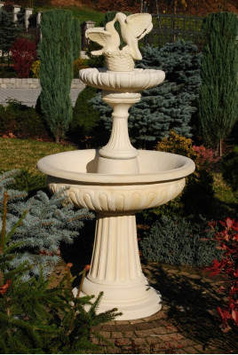 Fontanna Fontanna Żaba Fontanna 162cm Kamienna fontanna Fontanna ogrodowa Fontaine