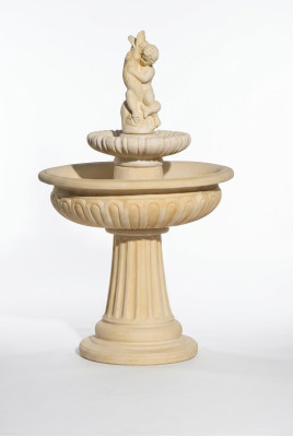 Fontanna Fontanna Żaba Fontanna Kamienna fontanna Fontaine 154cm Fontanna ogrodowa