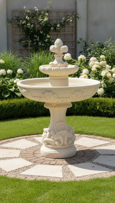 Fontanna Fontanna Żaba Fontanna Kamienna Fontanna Fontanna ogrodowa Fontaine 150cm