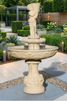 Fontanna Fontanna Żaba Fontanna Kamienna Fontanna Fontanna ogrodowa Fontaine 170cm