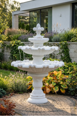 Fontanna dekoracyjna fontanna rzeźba fontanna dekoracyjna ogrodowa Fontaine staw 187cm nowość