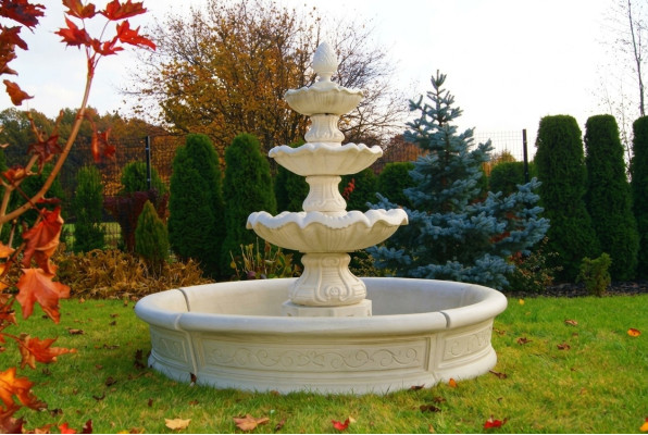 Dekoracyjna fontanna fontanna rzeźba fontanna dekoracja ogrodowa fontanna staw nowy 195cm